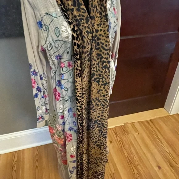 Aratta Kensington Garden Duster-stunning details! Sz M NWT - Picture 5 of 8